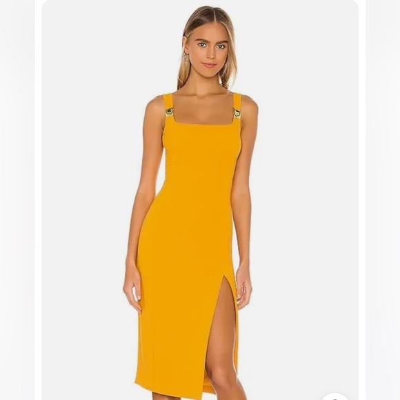 ELLIATT Embellish Dress in Turmeric - Never Worn - NWT - Size S - Picture 1 of 7